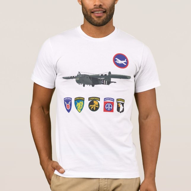 Camisetas de las tropas de planeador de la Segunda (Anverso)