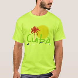 camisetas de las zonas tropicales de Cuba