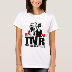 CAMISETAS DE LIBERACIÓN DE NUETER CAT para TNR