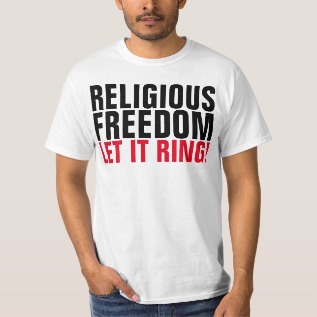 Camisetas de libertad religiosa (Anverso)