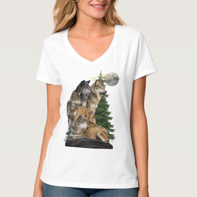 camisetas de lobo (Anverso)