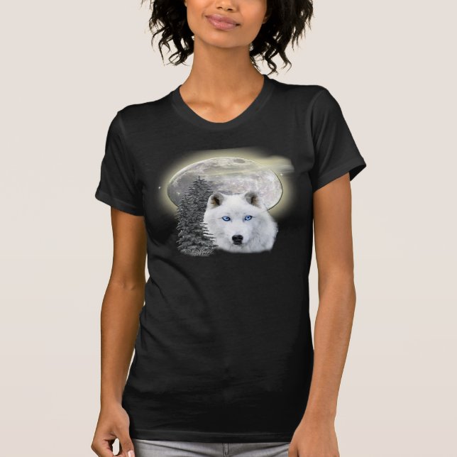 camisetas de lobo lunar y más (Anverso)