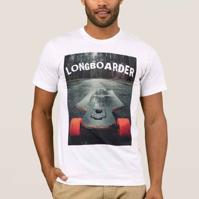 CAMISETAS DE LONGBOARDING (Anverso)