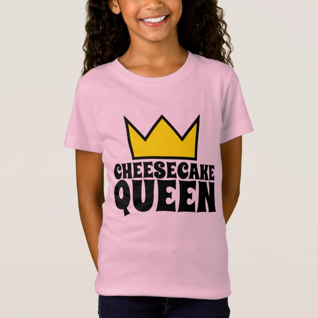 CAMISETAS DE LOS CHICAS DE CHEESECAKE QUEEN (Anverso)