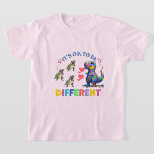 Camisetas de los chicas - Está bien ser diferente
