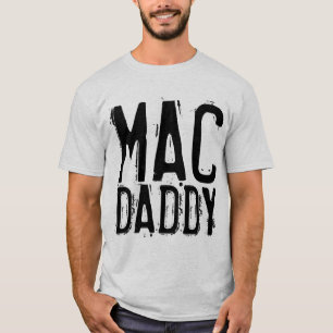 Camisetas de los hombres de la época MAC DADDY