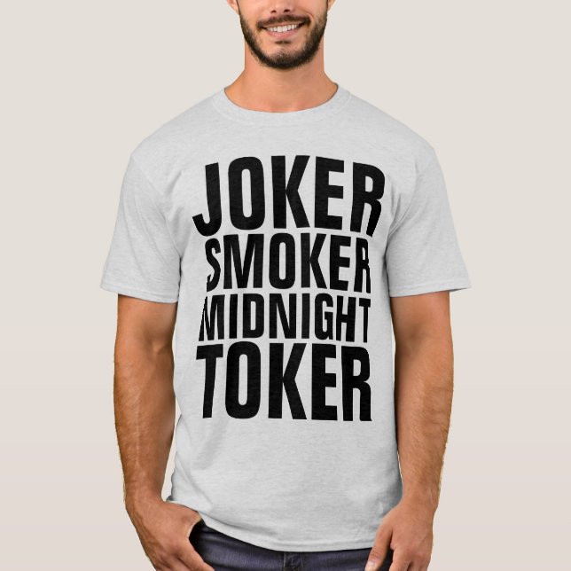 Camisetas de los hombres de los hombres del JOKER  (Anverso)