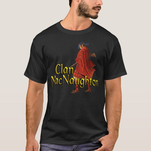 Camisetas de los Juegos de la Highland Clan MacNau (Anverso)