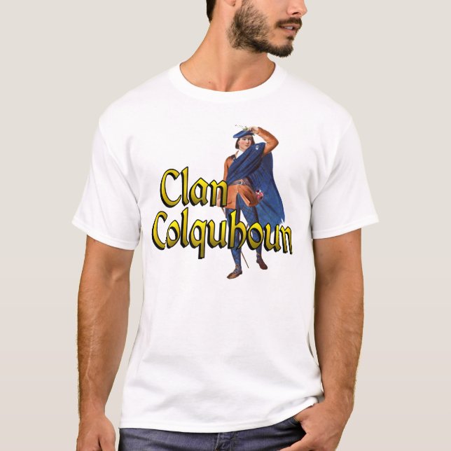 Camisetas de los Juegos del Clan Colquhoun Highlan (Anverso)