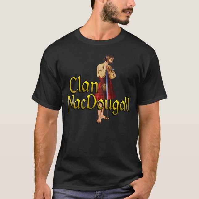 Camisetas de los Juegos del Clan MacDougall Highla (Anverso)