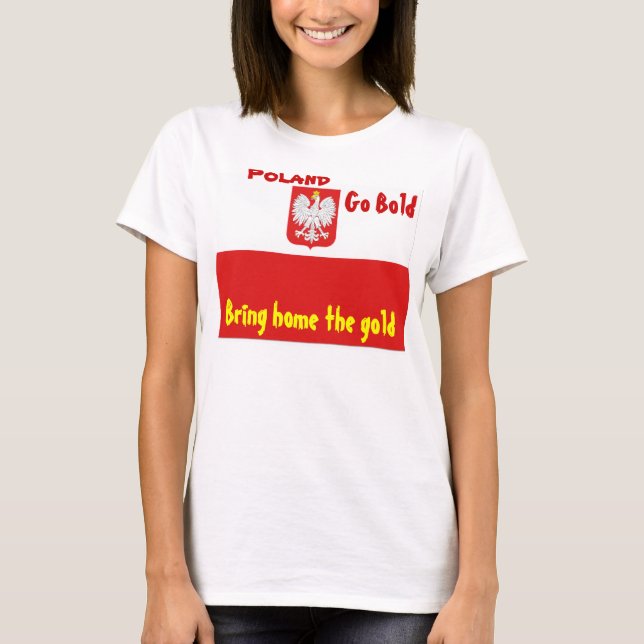 camisetas de los Juegos Olímpicos de Polonia (Anverso)