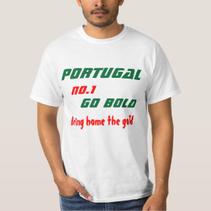 camisetas de los Juegos Olímpicos de portugal