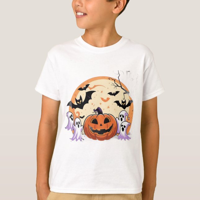 Camisetas de los Tee Boys de Halloween (Anverso)