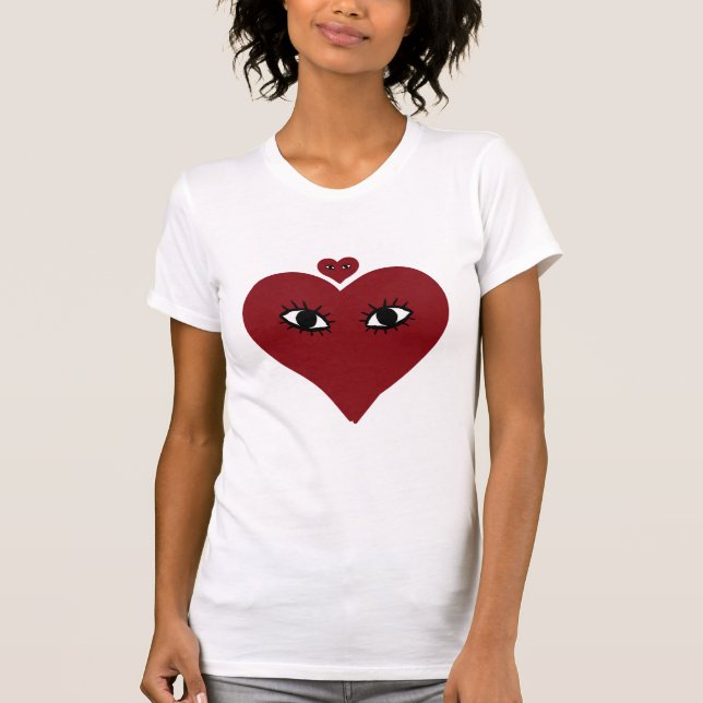 Camisetas de Love Heart (Anverso)