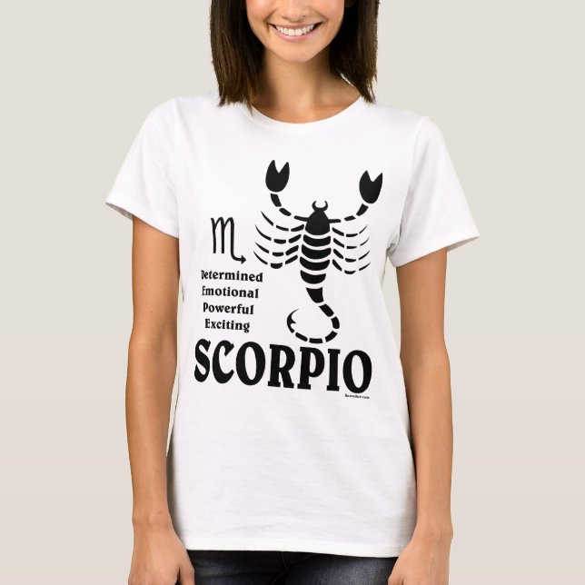 Camisetas de luz de escorpión (Anverso)