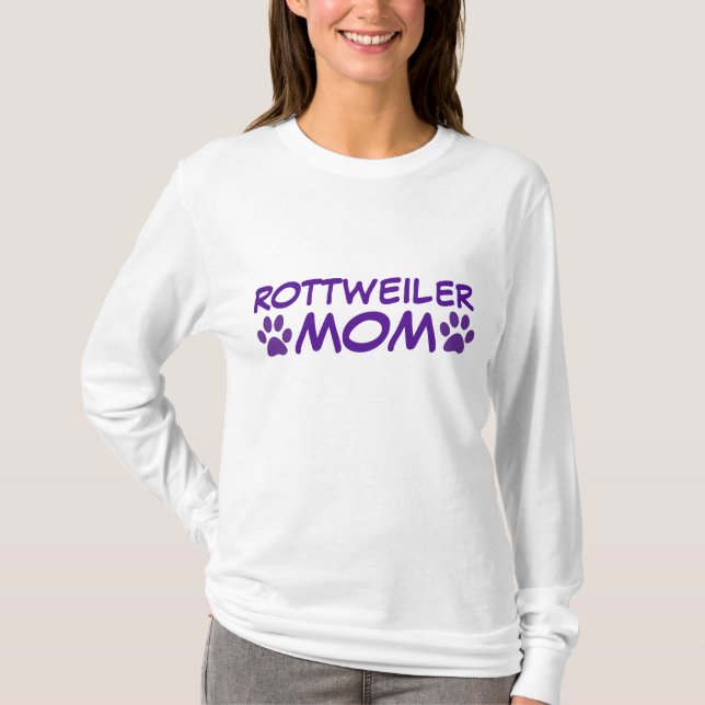 CAMISETAS DE MADRE ROTTWEILER (Anverso)