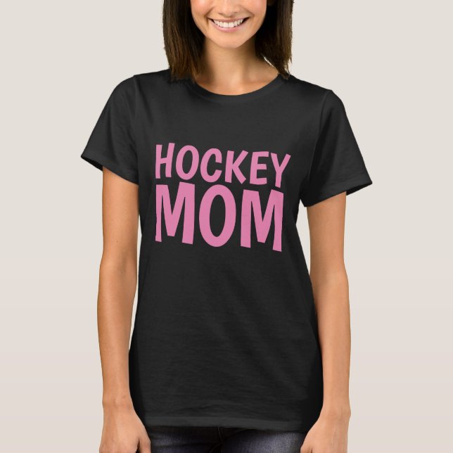 CAMISETAS DE MAMÁ DE HOCKEY (Anverso)