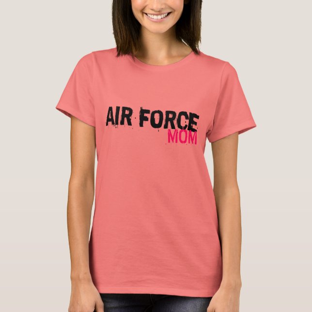 Camisetas de mamá de la Fuerza Aérea (Anverso)