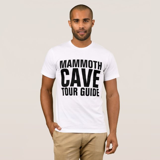 Camisetas de MAMMOTH CAVE TOUR GUIDE (Anverso completo)