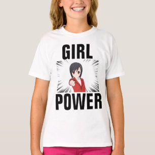 CAMISETAS DE MANGA ANIME DE POWER chica