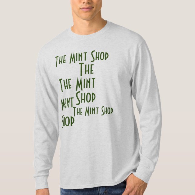 Camisetas de manga larga para hombres (Anverso)