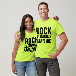 Camisetas de MANIAC, ROCK CLIMBER