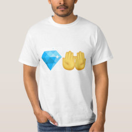 Camisetas de manos de diamantes