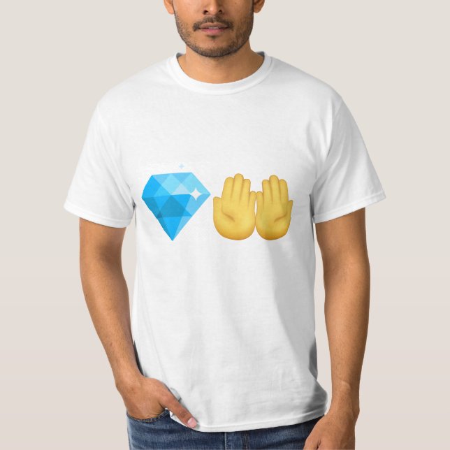 Camisetas de manos de diamantes (Anverso)