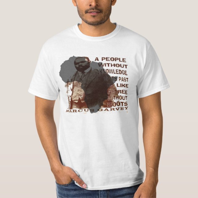 Camisetas de Marco Garvey (Anverso)