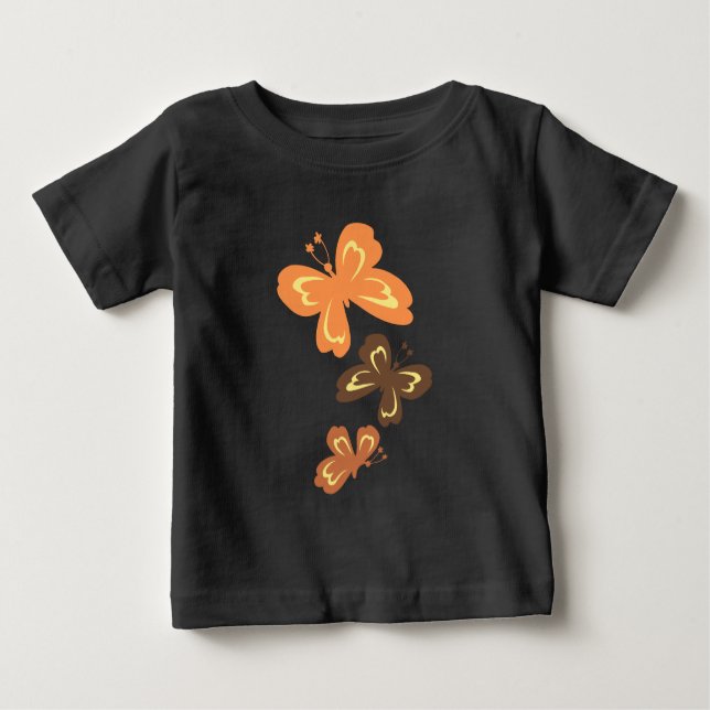 Camisetas de mariposa honolua para niños (Anverso)