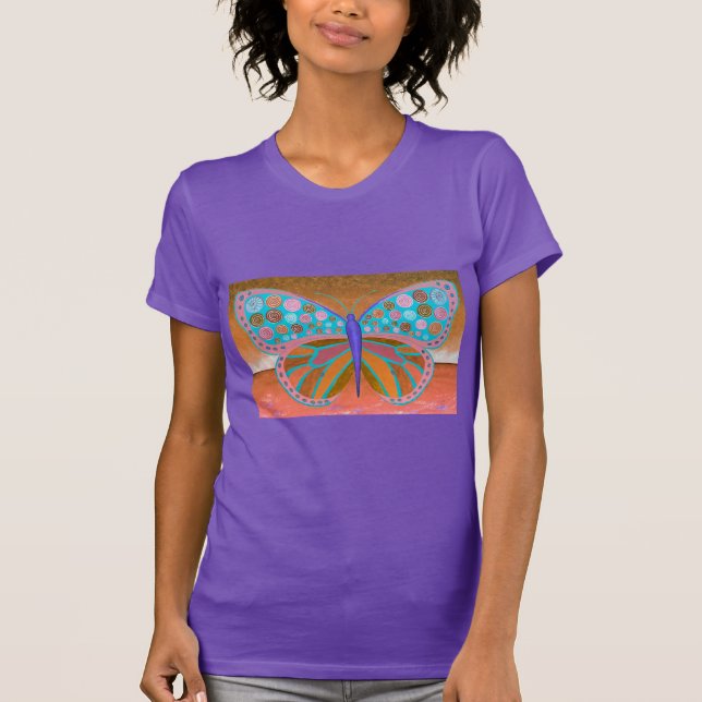 Camisetas de mariposas oceánicas (Anverso)