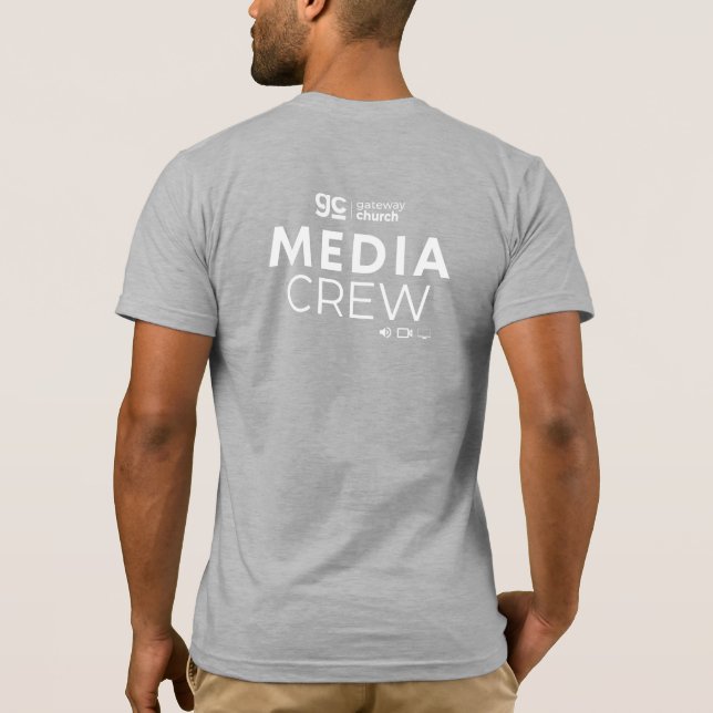 Camisetas de Media Crew (Reverso)