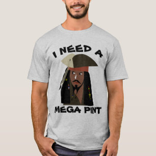 CAMISETAS DE MEGA PINT PIRATE