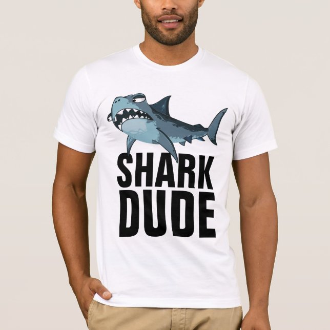 CAMISETAS DE MENOS DE DUDA DE TIBURÓN (Anverso)