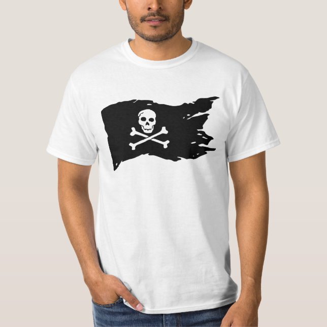 CAMISETAS DE MENOS DE PIRATE FLAG DAD (Anverso)