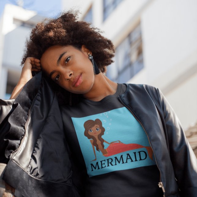 CAMISETAS DE MERMAID NEGRO (Subido por el creador)
