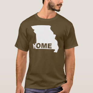 Camisetas de Missouri Hogar Lejos del Estado