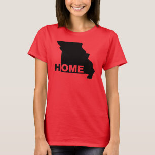 Camisetas de Missouri Hogar Lejos del Estado
