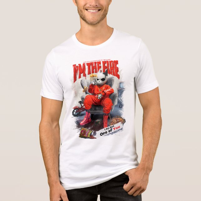 Camisetas de moda callejera en T (Anverso)