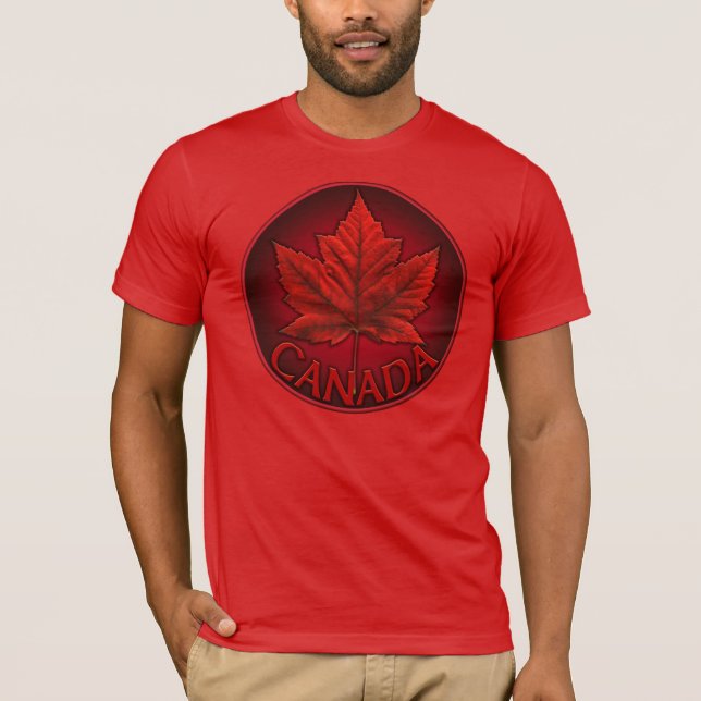 Camisetas de moda de moda de Canadá (Anverso)