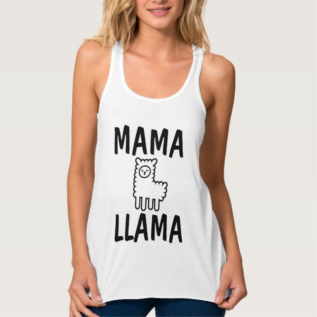 Camisetas de MOM LLAMA (Anverso)
