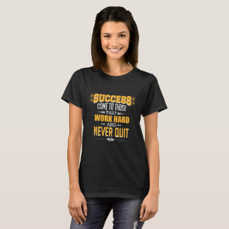 Camisetas de motivación y inspiradoras: Éxito