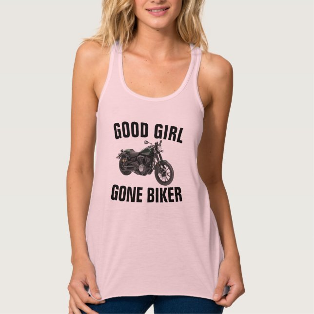 CAMISETAS DE MOTOCICLETA "BUEN CHICA SE HIZO BICIC (Anverso)