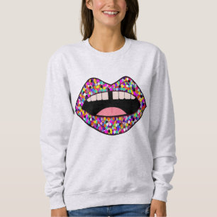 CAMISetas DE MOUTH CHICA CON DIENTE SEPARADO