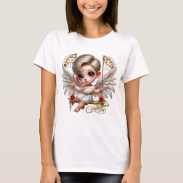 Camisetas de mujer lindas de Cupido para San Valen