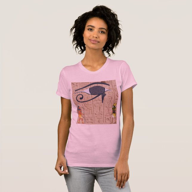 camisetas de mujer ojo de horus (Anverso completo)