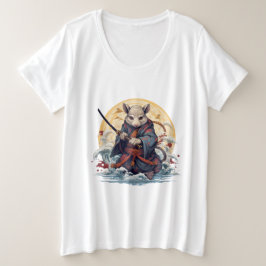 Camisetas de Mujer Samurai Rat