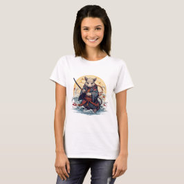 Camisetas de Mujer Samurai Rat