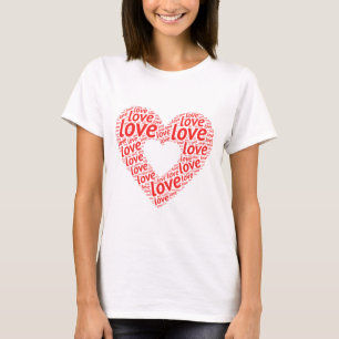 Camisetas de mujeres de amor