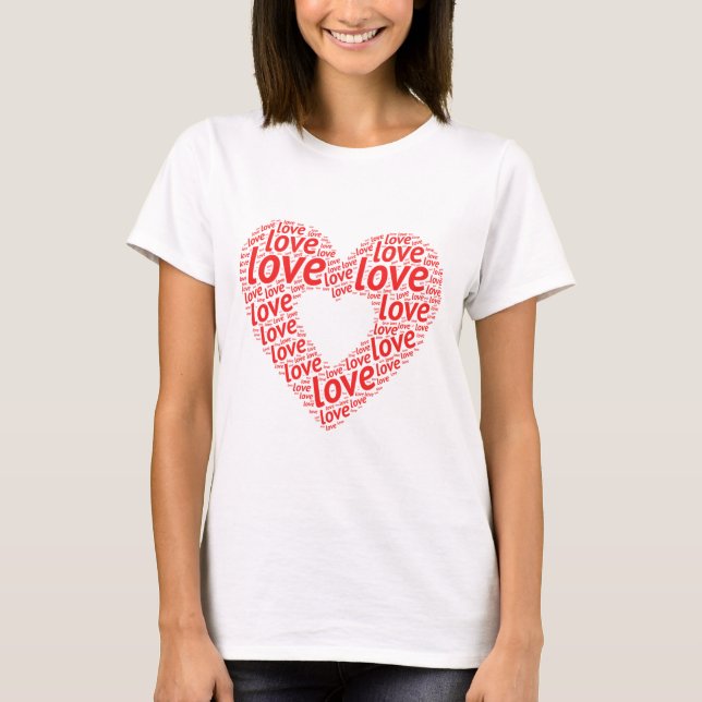 Camisetas de mujeres de amor (Anverso)